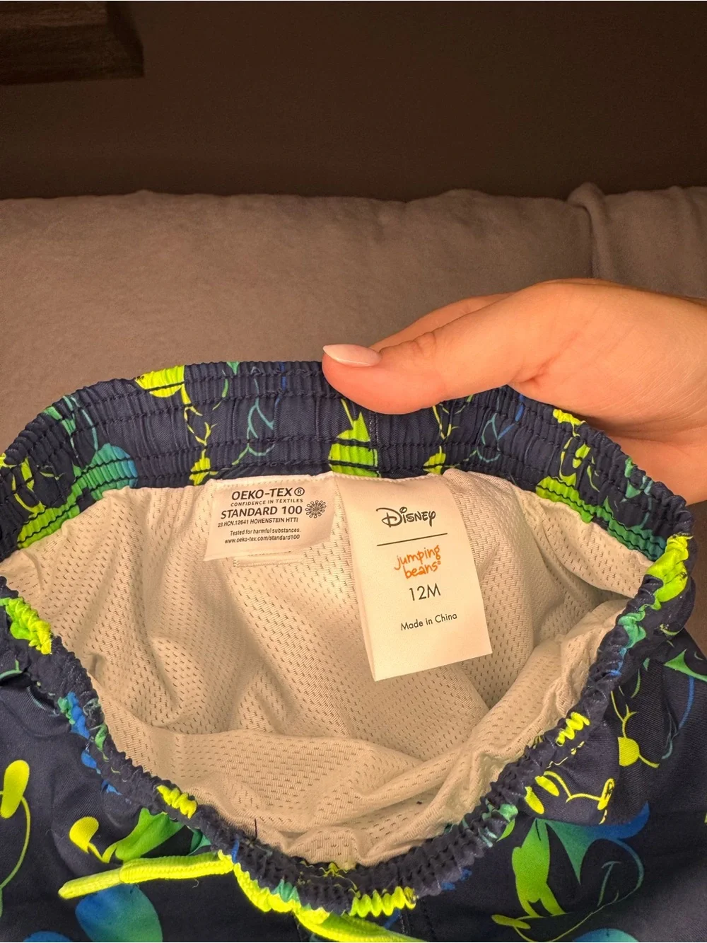 Jumping Beans Mickey Mouse Swimsuit Set